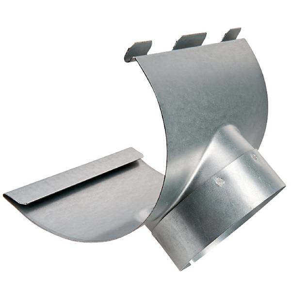 Plastmo stål plus tudstykke Ø90 mm 12/150 mm