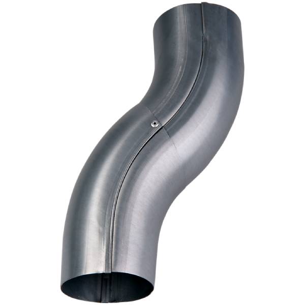 Plastmo stål plus nedførsel Ø75 mm