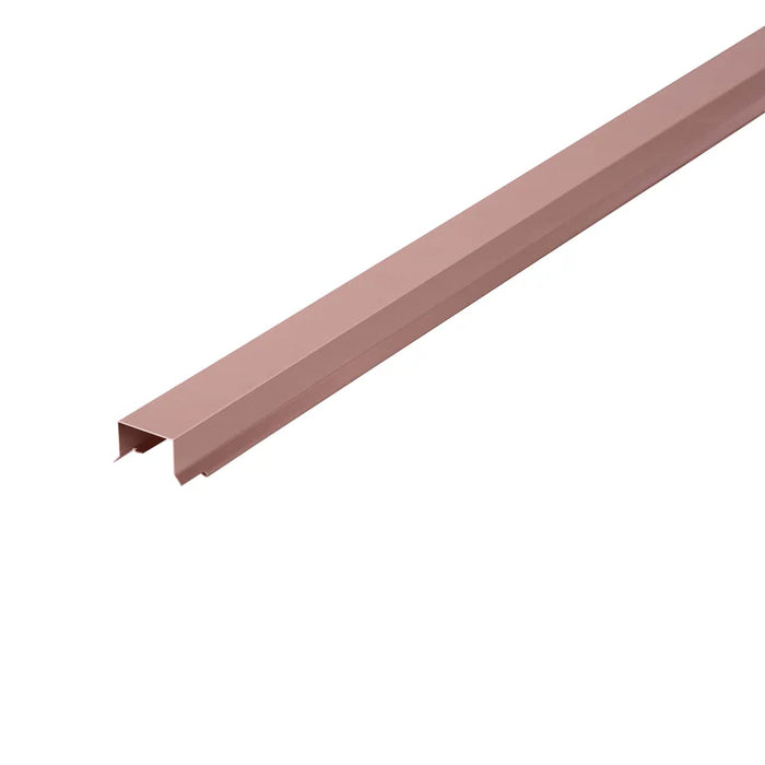 Sternkapsel lige 36 mm – kobber – 1 meter