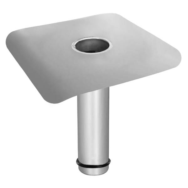 Roof well Ø50x400 mm Sikaplan 15/Sarnafil SF dark O-ring Ø50x8 mm
