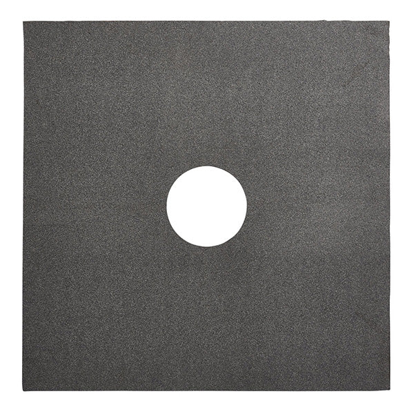 Roof cardboard piece-underboard 600x600 mm Ø165 mm mm hole SBS