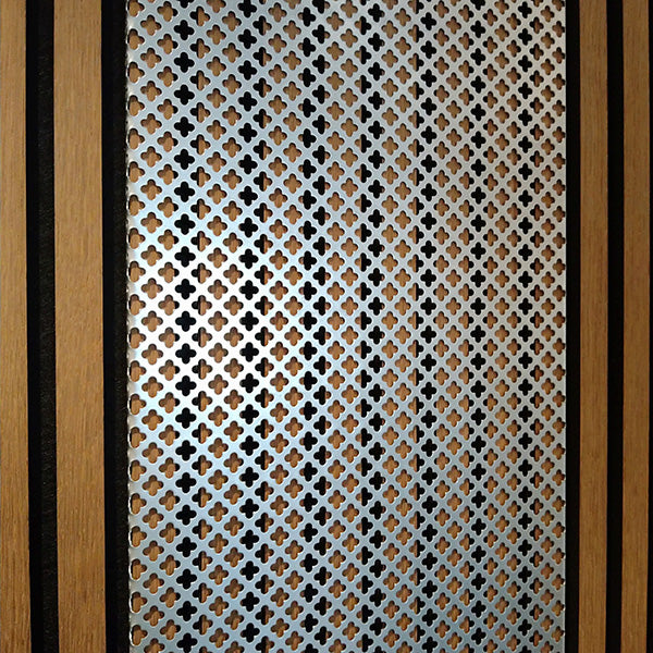 Tavle magnetisk stål kløverblad 30x98 cm