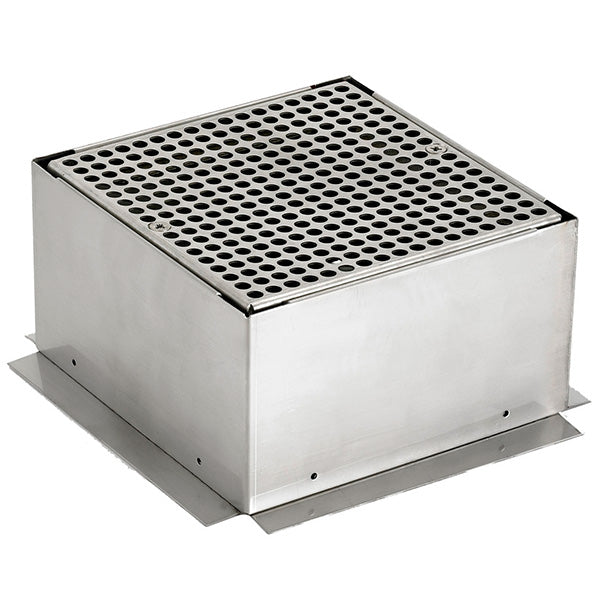 Terrasserist rustfri stål højde 90-120 mm