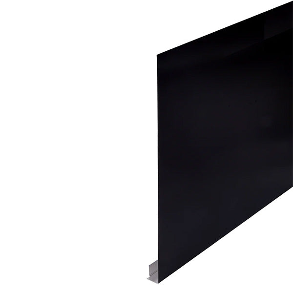 Sternplade 500x500x26 mm - SORT aluminium