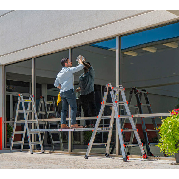 JUMBO teleskopplanke til giant multistige 244-396 cm