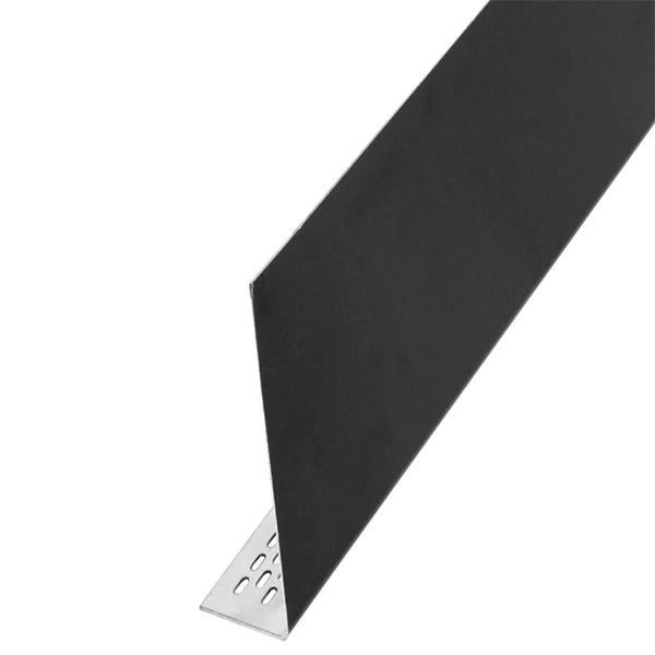 Ventilation profile type L - BLACK - 3 meters — BLIKSHOP.DK