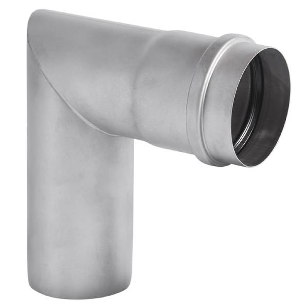 Vinkelrør 90 grader m/muffe Ø63 EPDM læbepakning