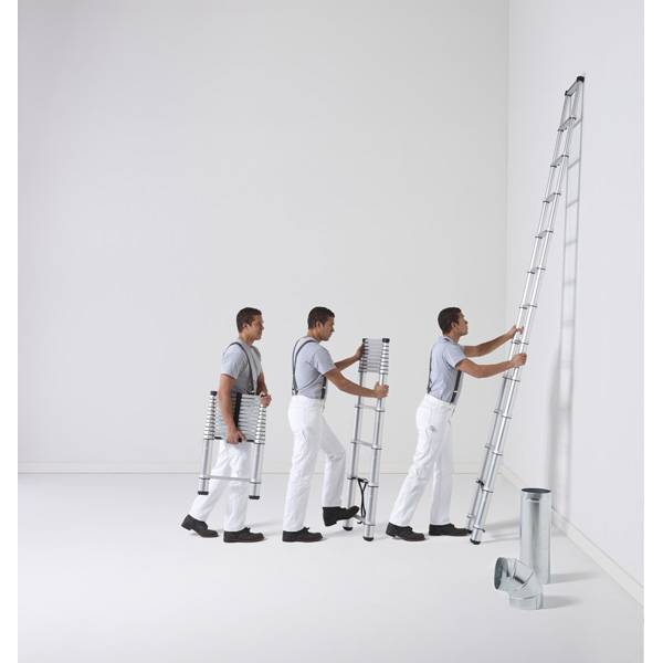 JUMBO proff teleskopstige 380 cm